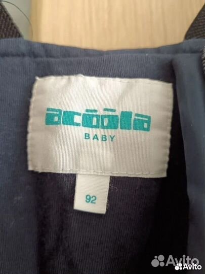 Штаны полукомбинезон демисезонный Acoola 86, 92