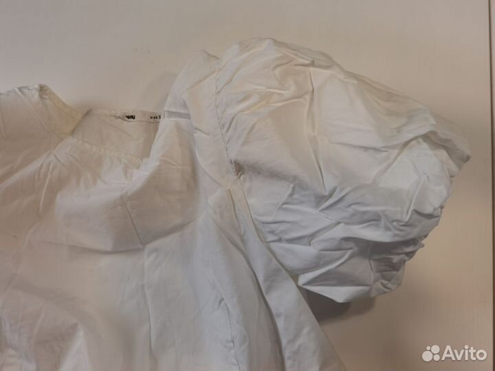 Платье летнее белое бэбидол на подростка 42 р