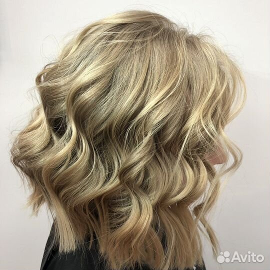 Сложное окрашивание волос тотал, air тач колорист