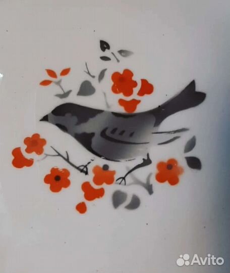 Старинная тарелка зик Конаково