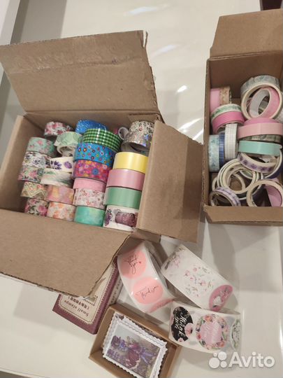 Декоративный скотч для посткроссинга, скрапбукинга