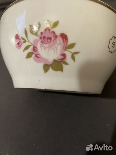 Сахарница фарфоровая СССР