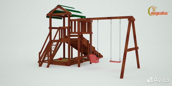 Детская игровая площадка с доставкой для улицы