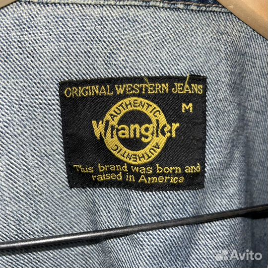 Джинсовка original wrangler jeans