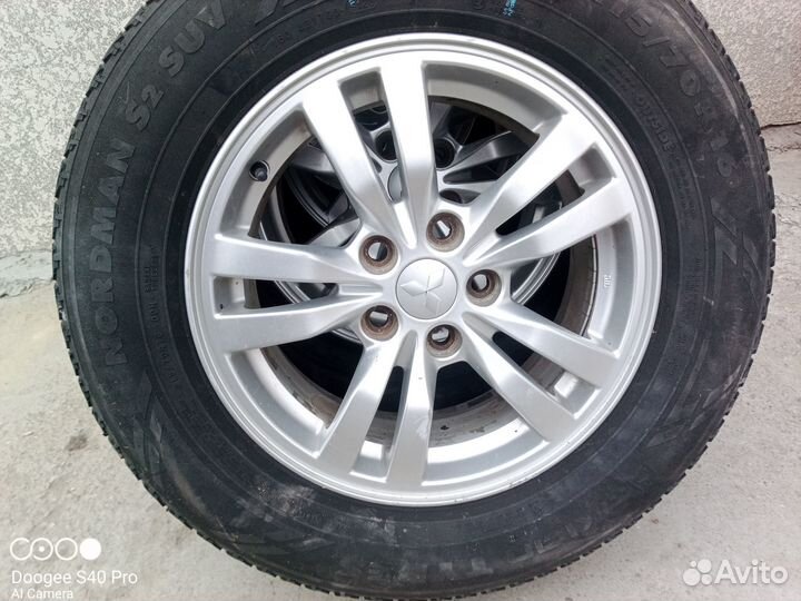 Комплект колес на оригинальных дисках r 16 outland