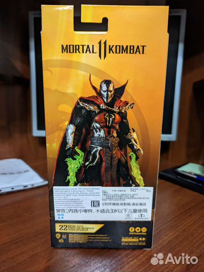 McFarlane Спаун Малефик Spawn Mortal Kombat