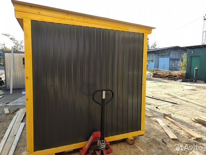 Вагончик с надежной крышей, с гарантией