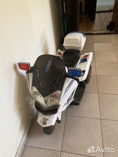 Детский электро мотоцикл, электромобиль