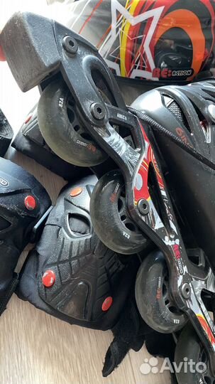 Детские ролики и защита