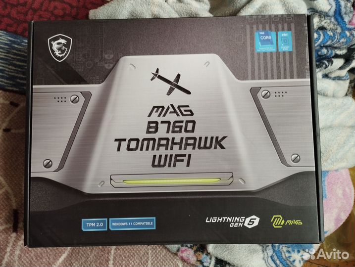 Комплект новый i5 12600kf + Msi Tomahawk B760 WiFi
