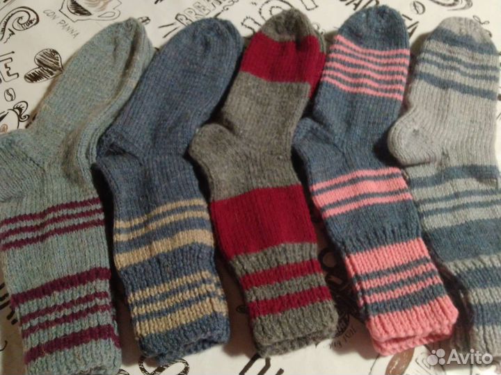 Носки вязаные ручной работы