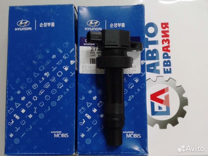 Катушка зажигания solaris rio