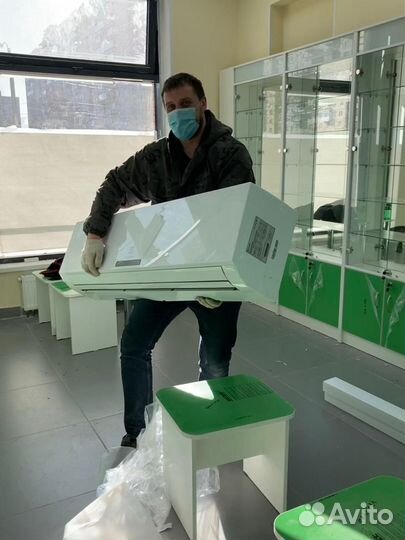 Установка кондиционера