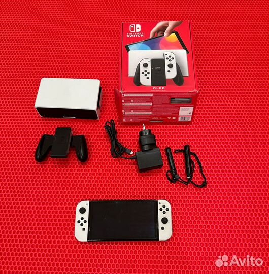 Nintendo switch oled прошитая чипованная