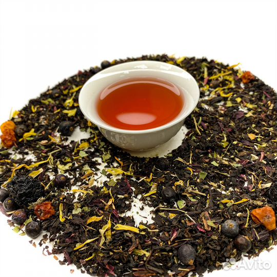 Чай черный с добавками Богатырский
