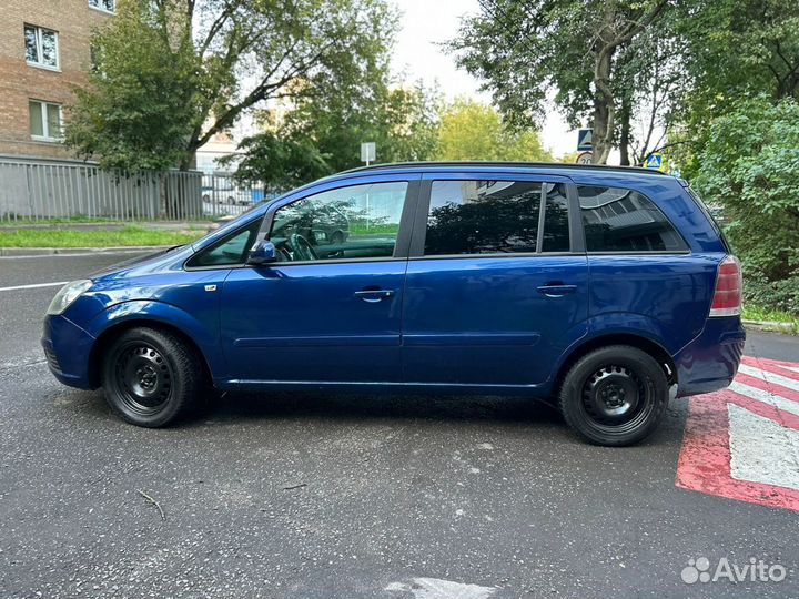 Opel Zafira 1.8 МТ, 2007, 255 211 км