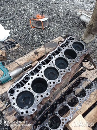 Гбц двигателя 6D16, Митсубиси Фусо