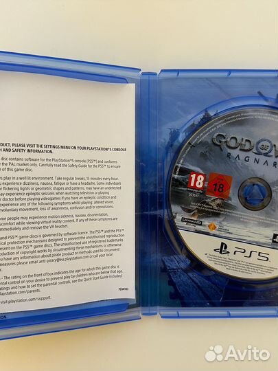God Of War Ragnarok диск PS5