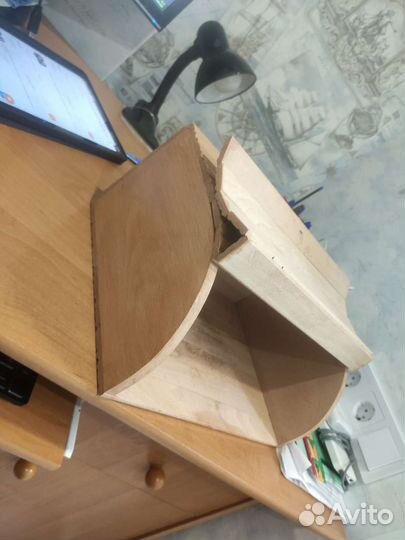 Деревянная хлебница б/у