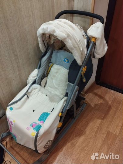 Коляска санки