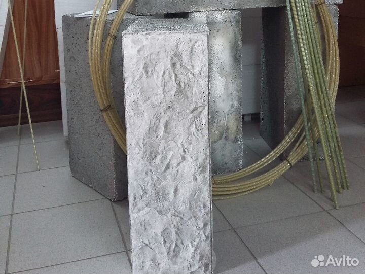 Стеновой блок с готовым фасадом