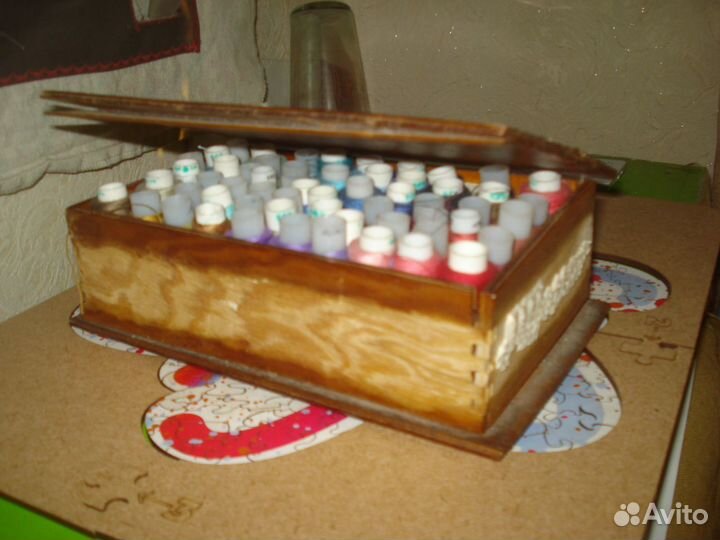 Старинная мраморная шкатулка