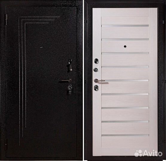 Дверь входная. Техно венге