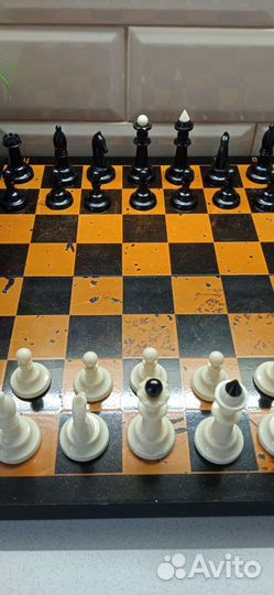 Шахматы карболитовые СССР