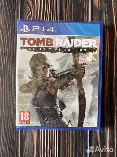 Tomb raider definitive edition ps4 (диск)