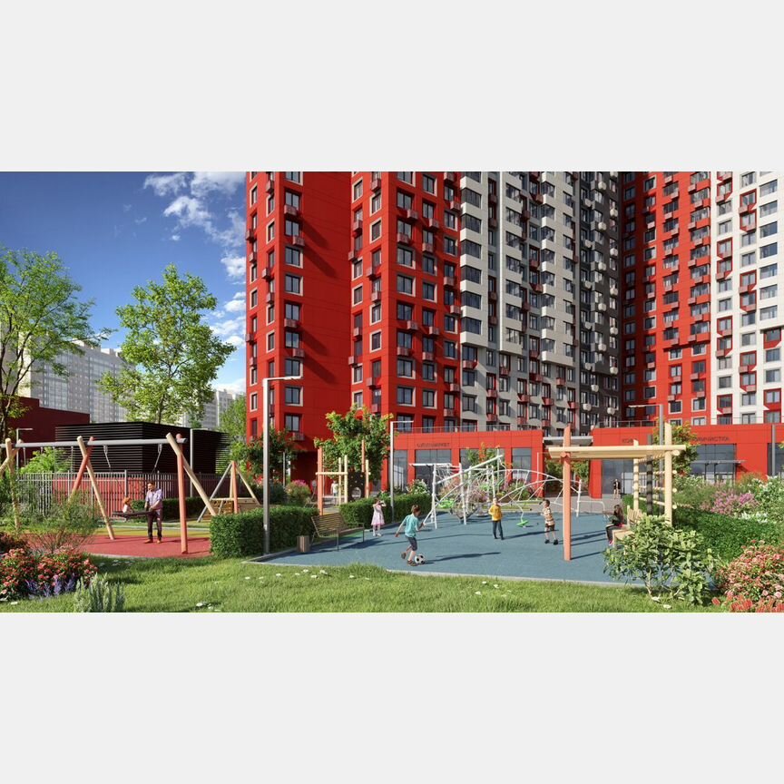 Квартира-студия, 23,1 м², 8/19 эт.