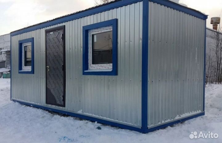 Бытовка строительная бк-04 - (двп)