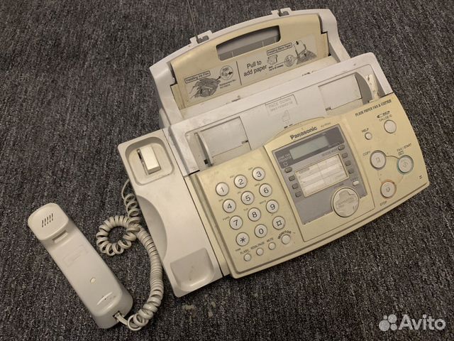 Факс panasonic kx-fp343