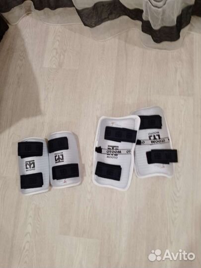 Накладки тхэквондо руки, ноги