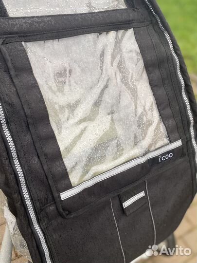 Дождевик на любую коляску. Универсальный. Новый