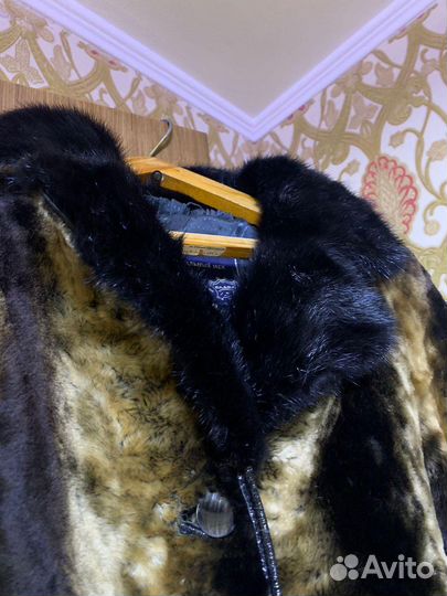 Женская шуба из мутона
