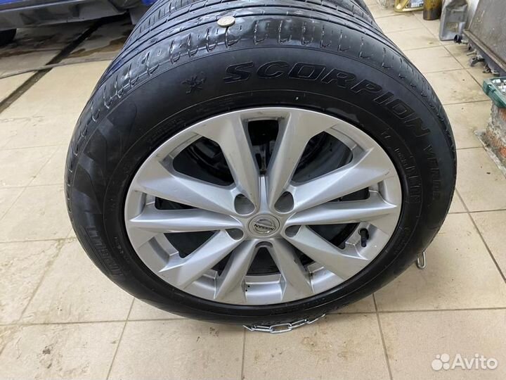 Диски на nissan qashqai r17