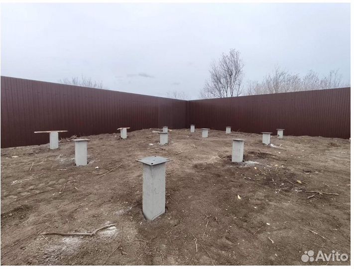 Жб сваи бетонные, любые строения