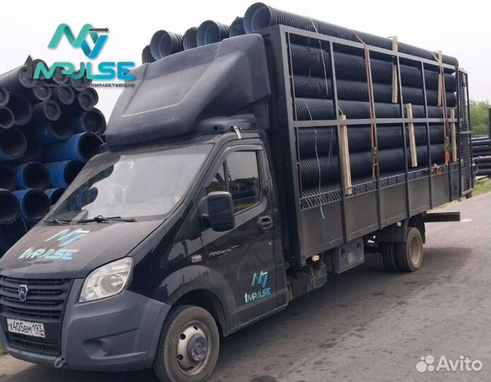 Труба гофрированная пнд 160 SN 8 PR-2