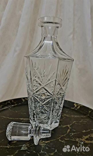 Хрустальный штоф производство Гусь-хрусталь
