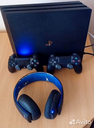 Sony playstation 4 pro, 130 игр