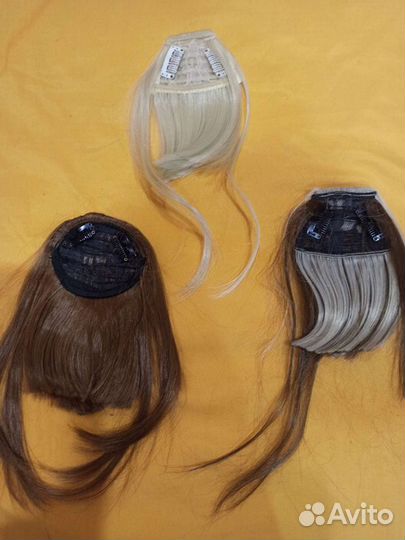 Накладная челка