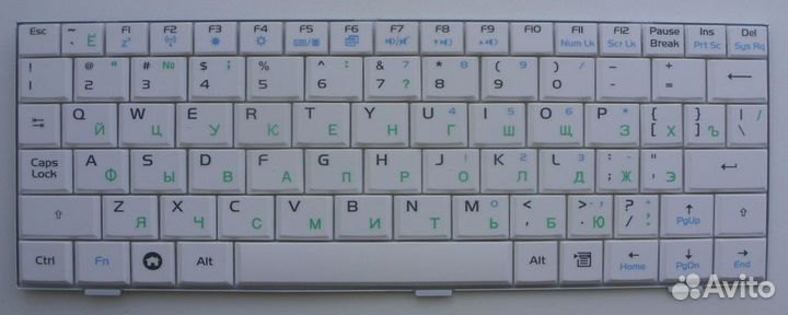 Клавиатура для ноутбука Asus EEE PC 700 900 белая