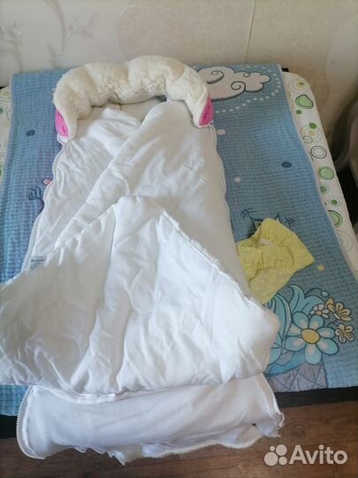 Конверт одеяло на выписку зима