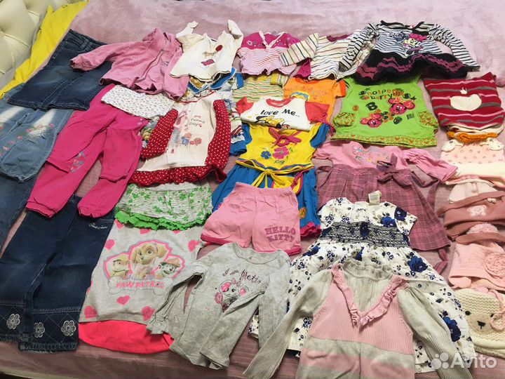 Детские вещи пакетом для девочки