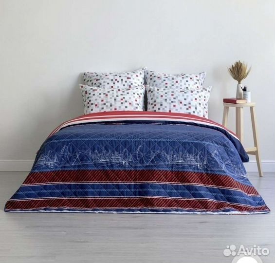 Покрывало новое хлопок евро