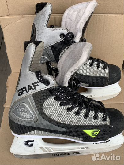 Коньки хоккейные