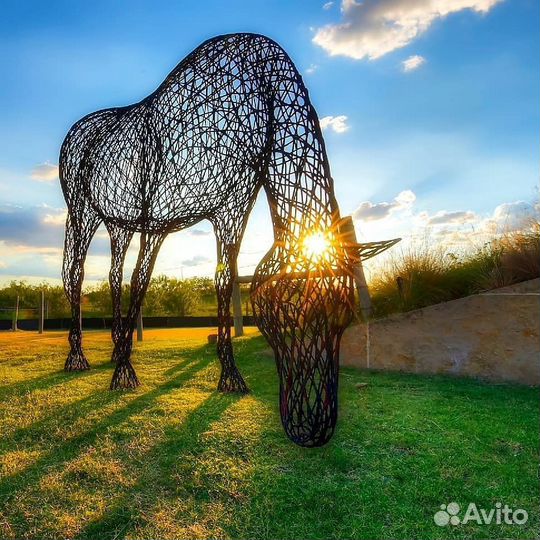 Фигурки из металлической проволоки