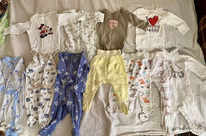 Веши пакетом на новорожденного