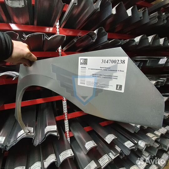 Арка левая Mazda 3 BK sedan