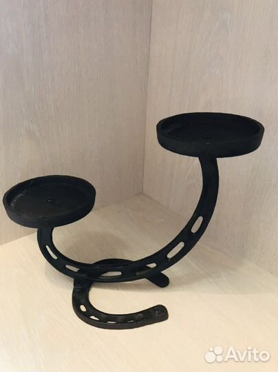 Подсвечник чугунный